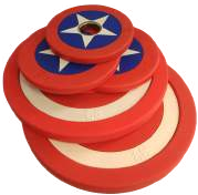 Captain America Plates Set