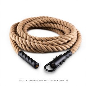 CLIMBING ROPE 6 METER JUTE 38MM