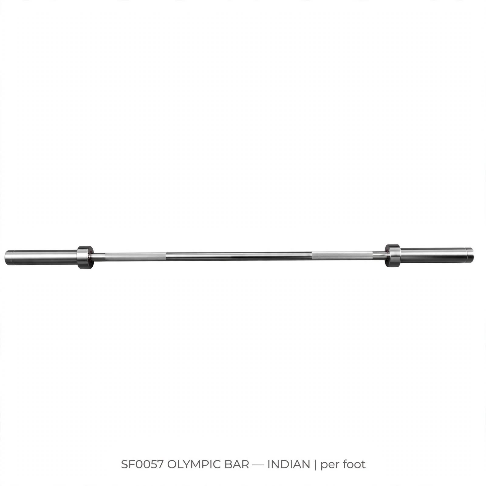 IMPORTED STRAIGHT OLYMPIC BAR 4FT