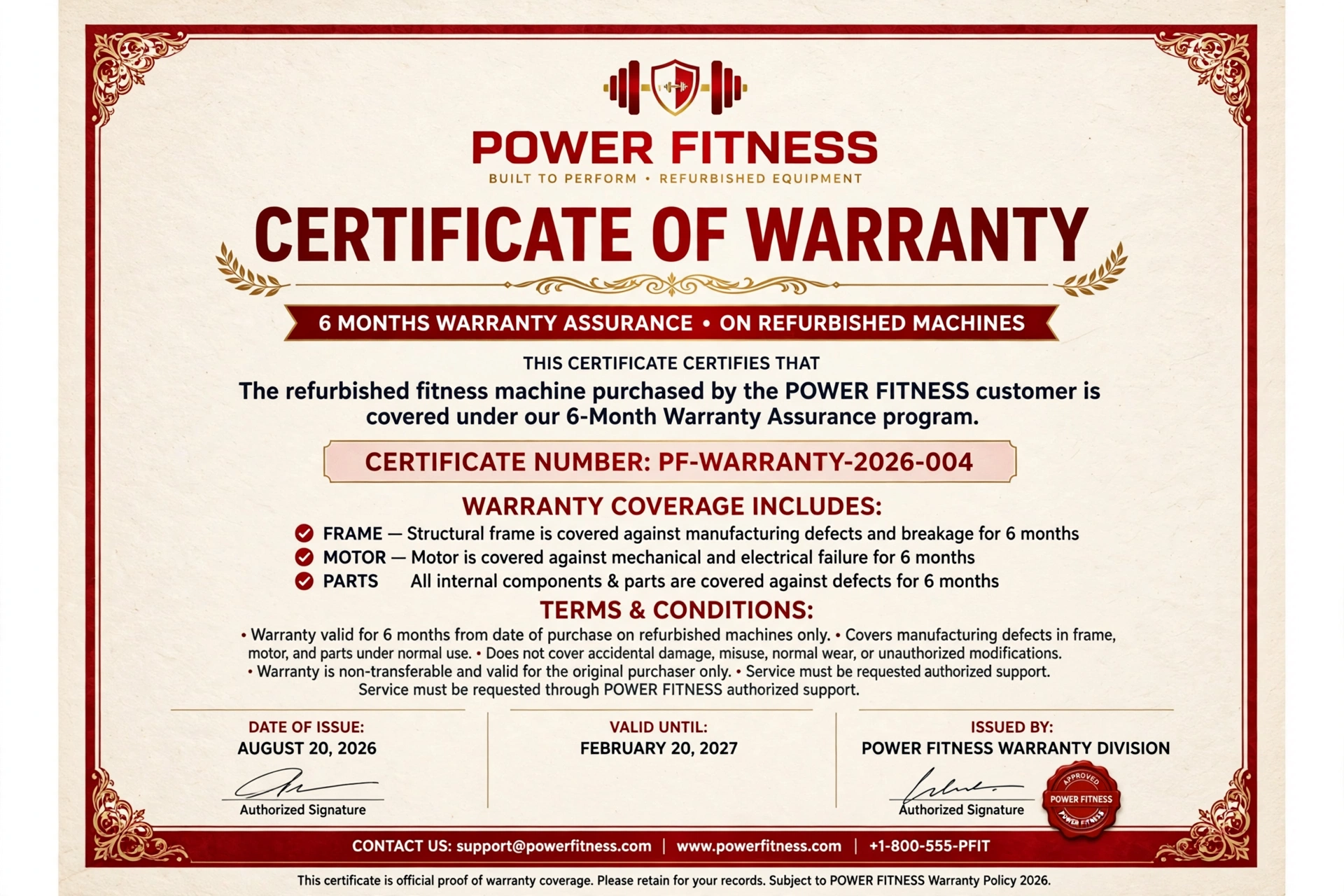 power_fitness_warranty_certificate
